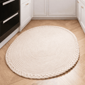 LumaWeave Eco Friendly Handwoven Floor Mat For Natural Living