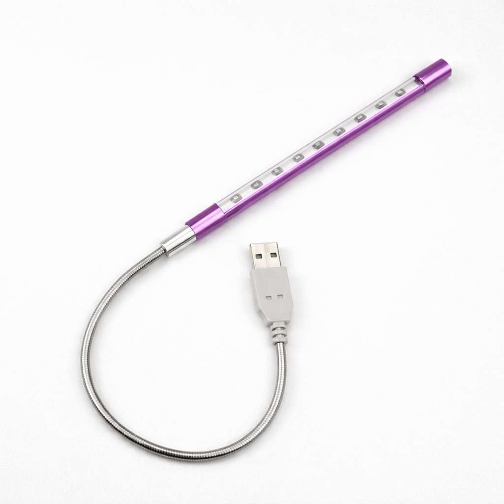 LumaGlow Portable LED Keyboard Light for Focused Nighttime Work