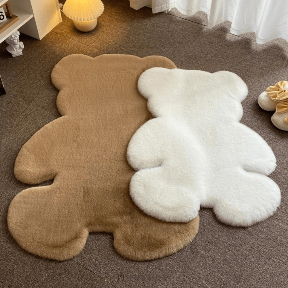 CuddleNest Plyšová dětská podložka s kresleným motivem pro pohodlí v ložnici