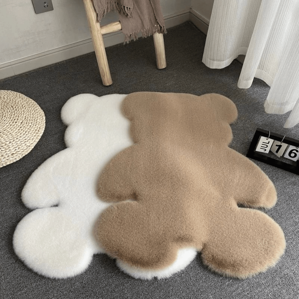 CuddleNest Plyšová dětská podložka s kresleným motivem pro pohodlí v ložnici