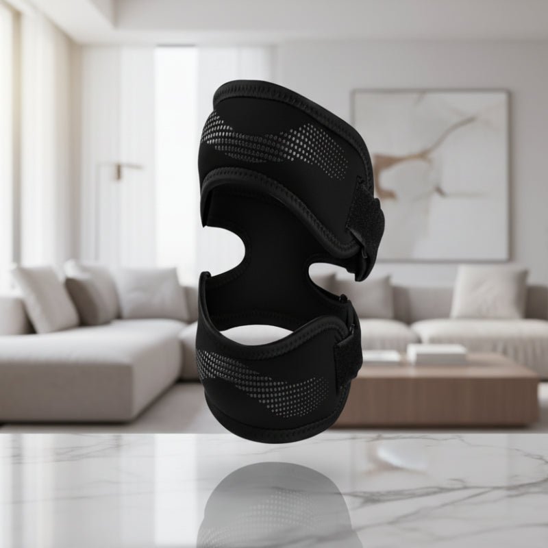 KneeGuard Pro Sportovní kolenní chrániče s absorpcí nárazů a protiskluzovou podporou
