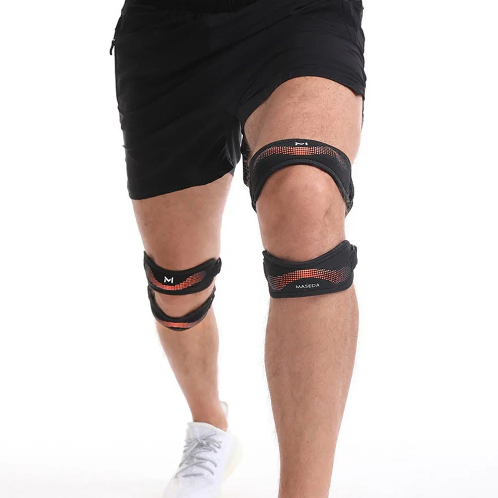 KneeGuard Pro Sportovní kolenní chrániče s absorpcí nárazů a protiskluzovou podporou