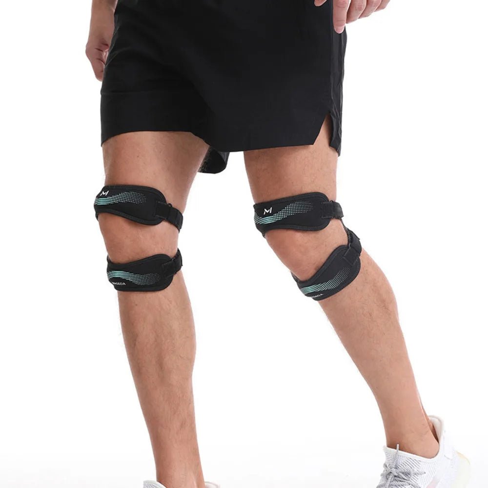 KneeGuard Pro Sportovní kolenní chrániče s absorpcí nárazů a protiskluzovou podporou