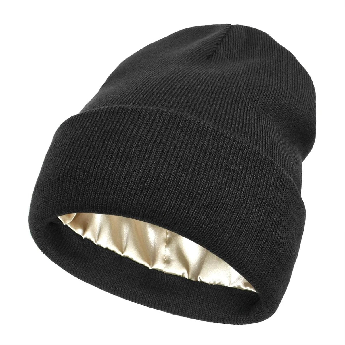 Bonnet en satin doublé SereneKnit pour protection et confort quotidien
