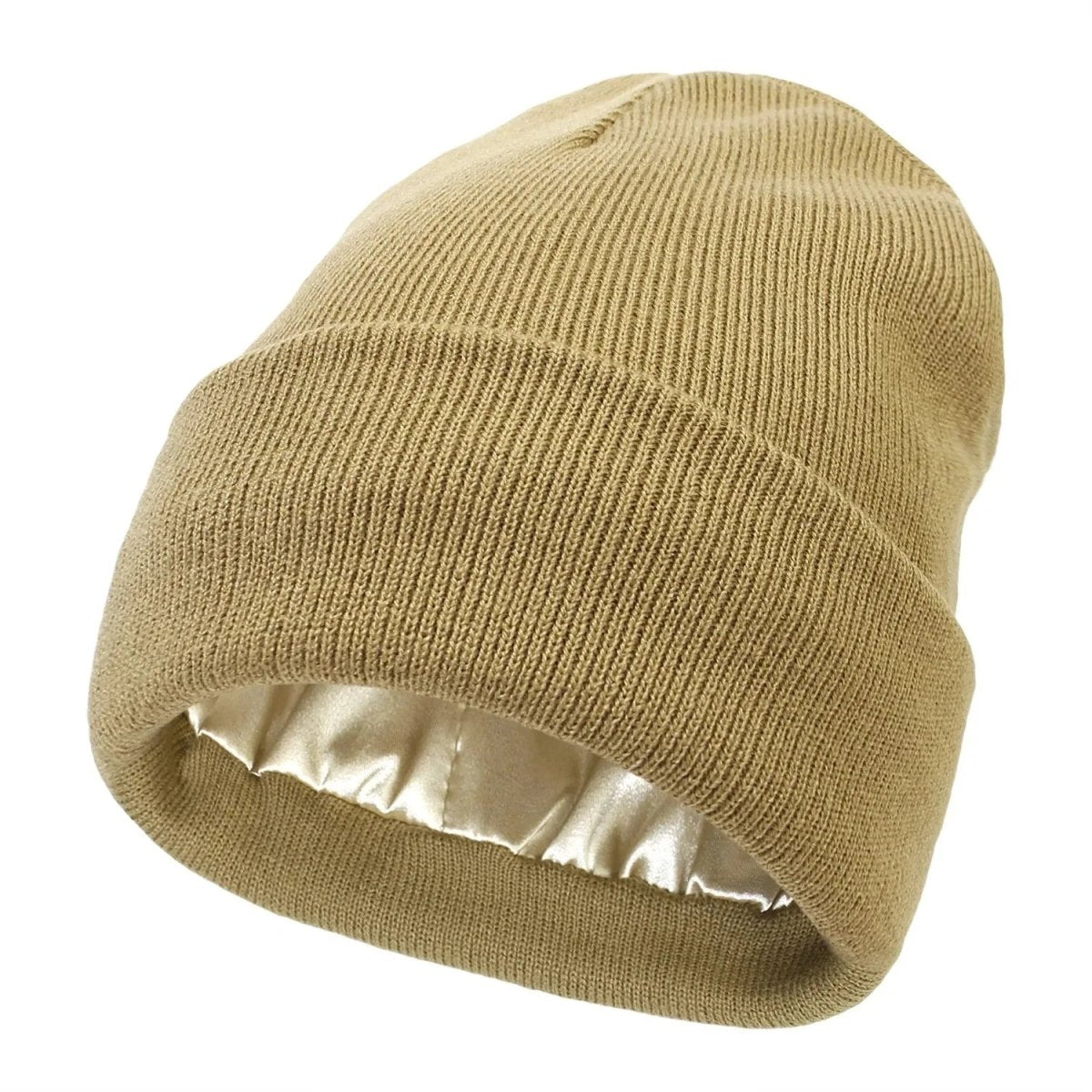 Bonnet en satin doublé SereneKnit pour protection et confort quotidien