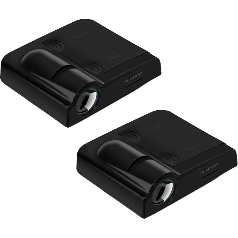 Luce Proiettore LED Wireless per Porta Auto LumaGlow con Loghi Personalizzati
