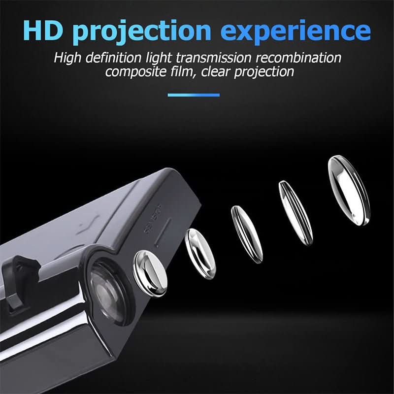 Luce Proiettore LED Wireless per Porta Auto LumaGlow con Loghi Personalizzati