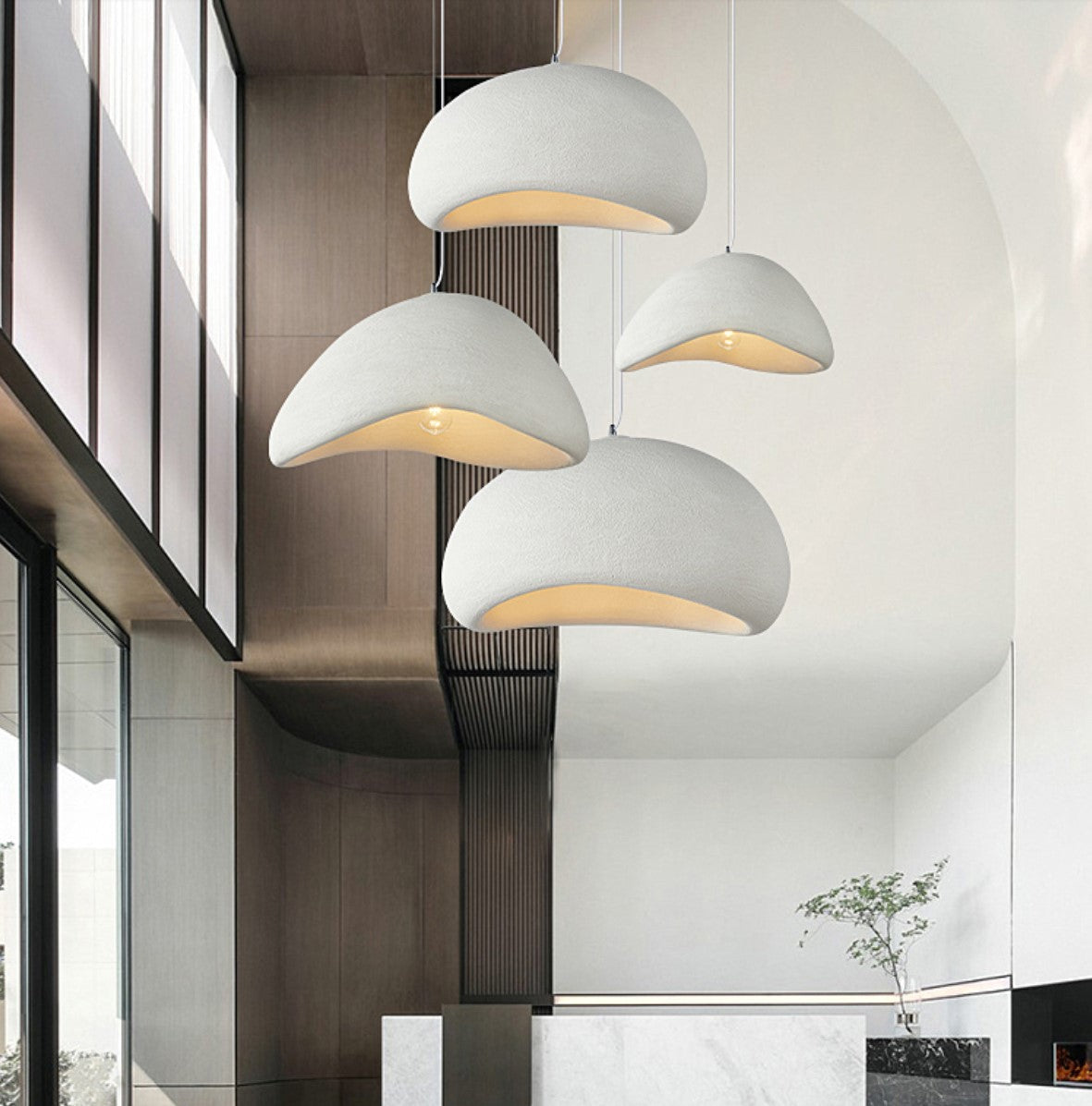Azure Nebula Pendant Light Modern LED Ceiling Lamp
