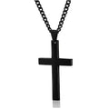 GraceLine Necklace - Classic Men's Stainless Steel Cross Pendant