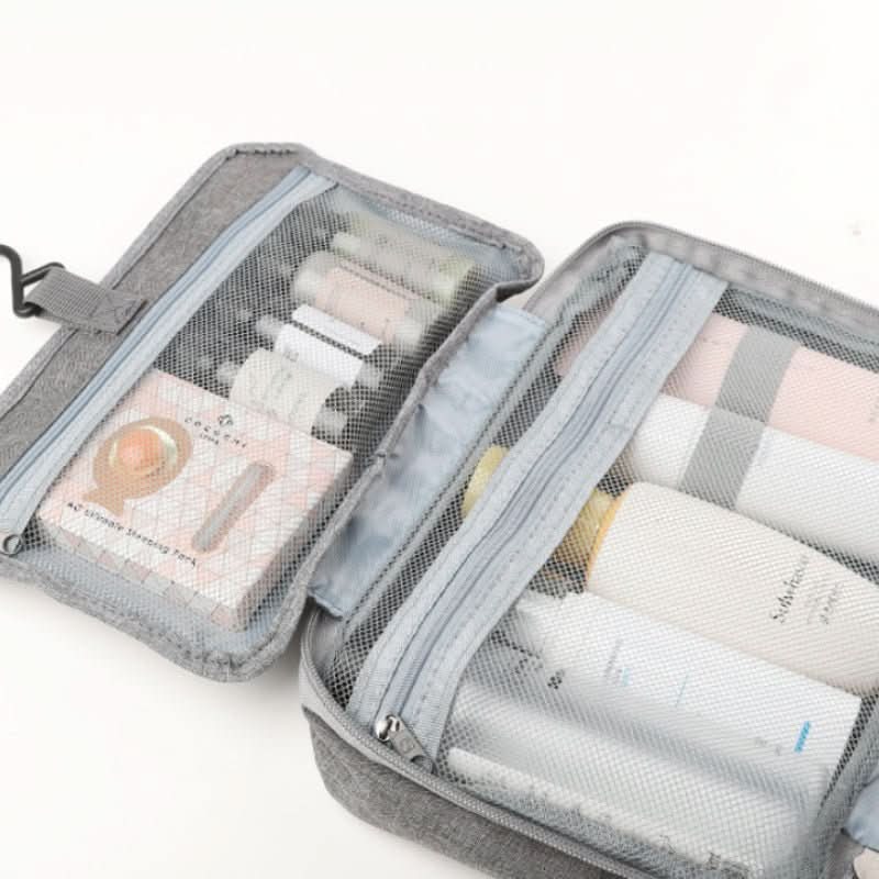 VoyageMate Compact Cosmetic Organizer With Four Compartments