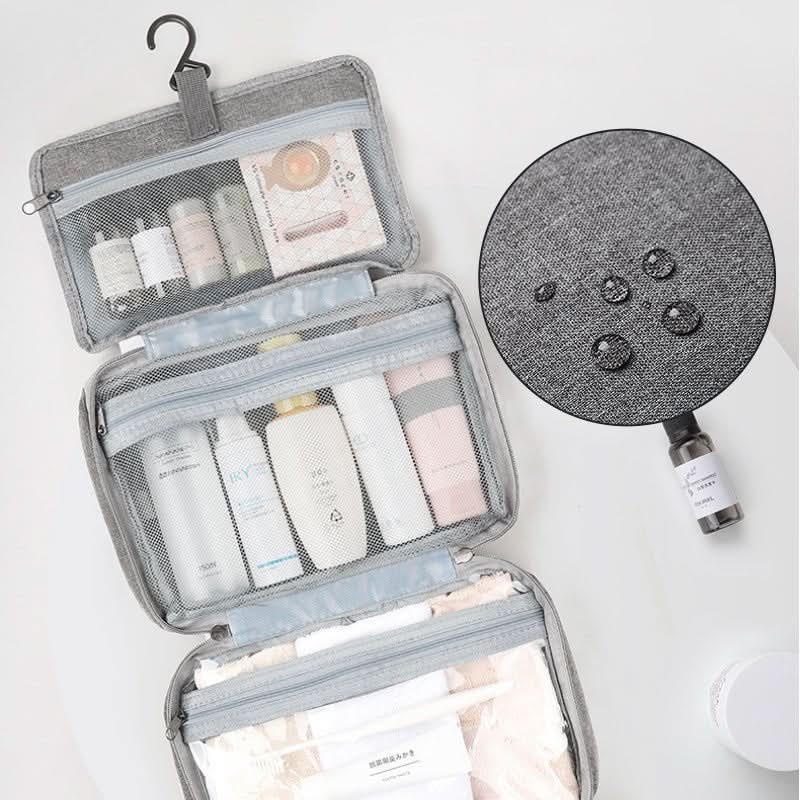 VoyageMate Compact Cosmetic Organizer With Four Compartments