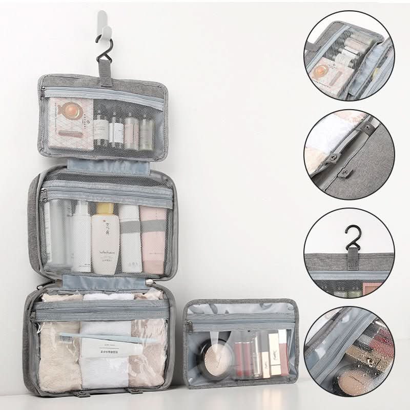 VoyageMate Compact Cosmetic Organizer With Four Compartments