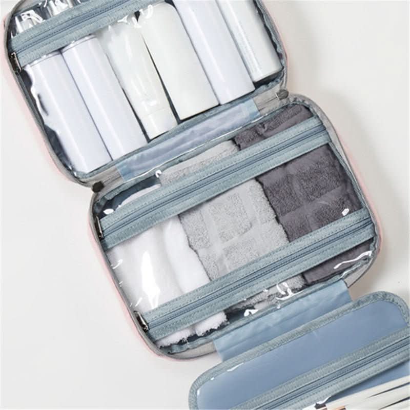 VoyageMate Compact Cosmetic Organizer With Four Compartments