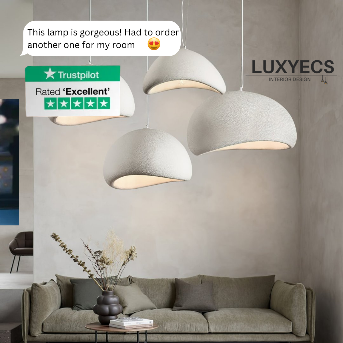 Aurea Pendant Light Modern Dimmable Home Ambient Lighting | Fervei
