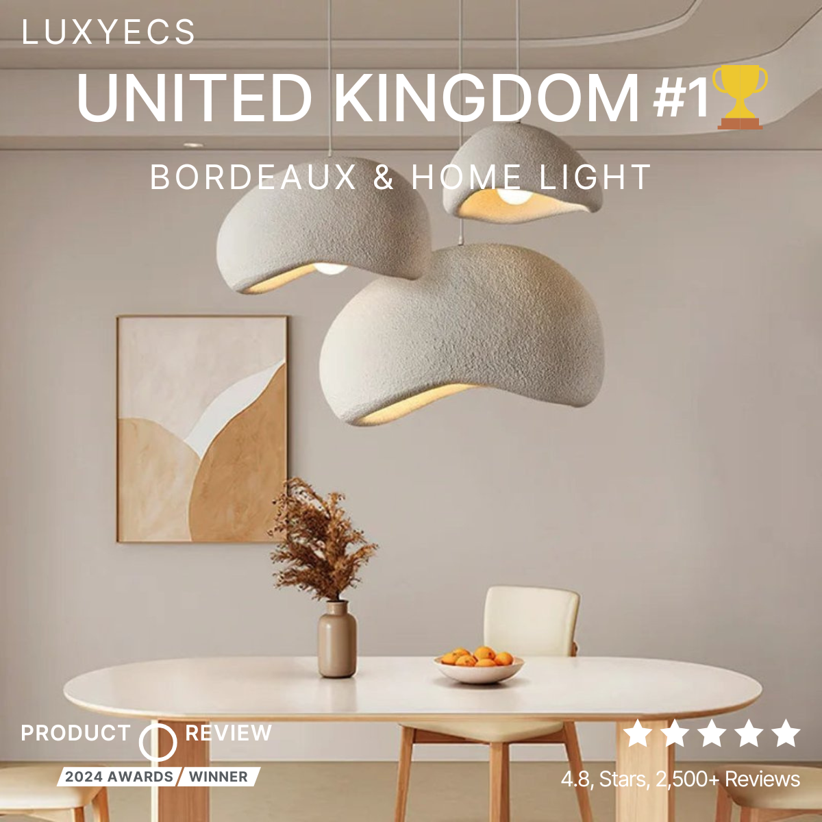 Aurea Pendant Light Modern Dimmable Home Ambient Lighting | Fervei