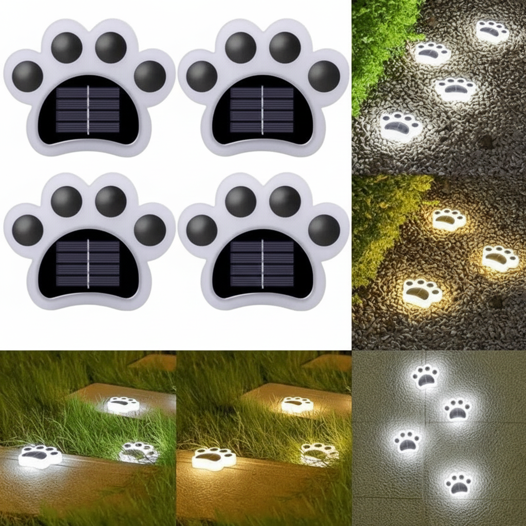 Lampes Solaires de Jardin LumenGlow Pour Éclairage d’Ambiance Extérieur