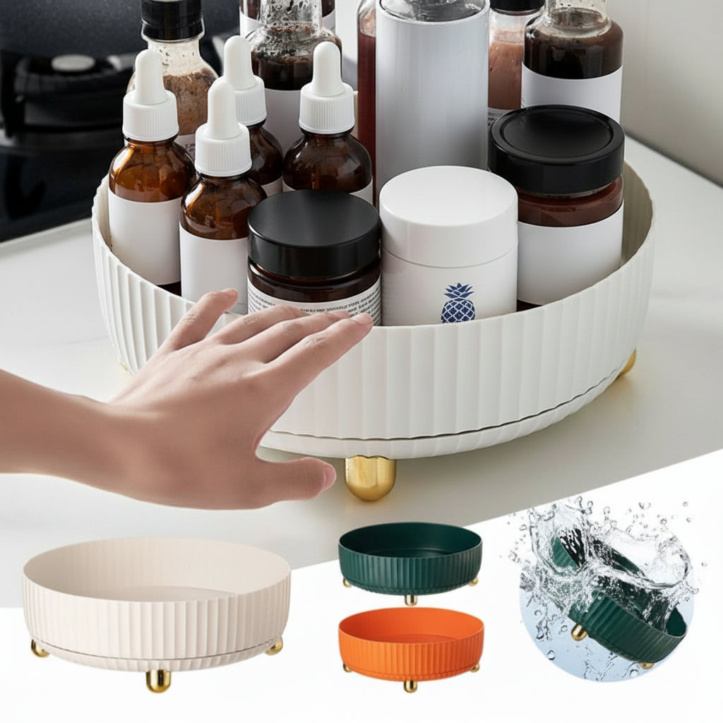 SpinWave 360 Graders Rotation Organizer Til Mere Orden