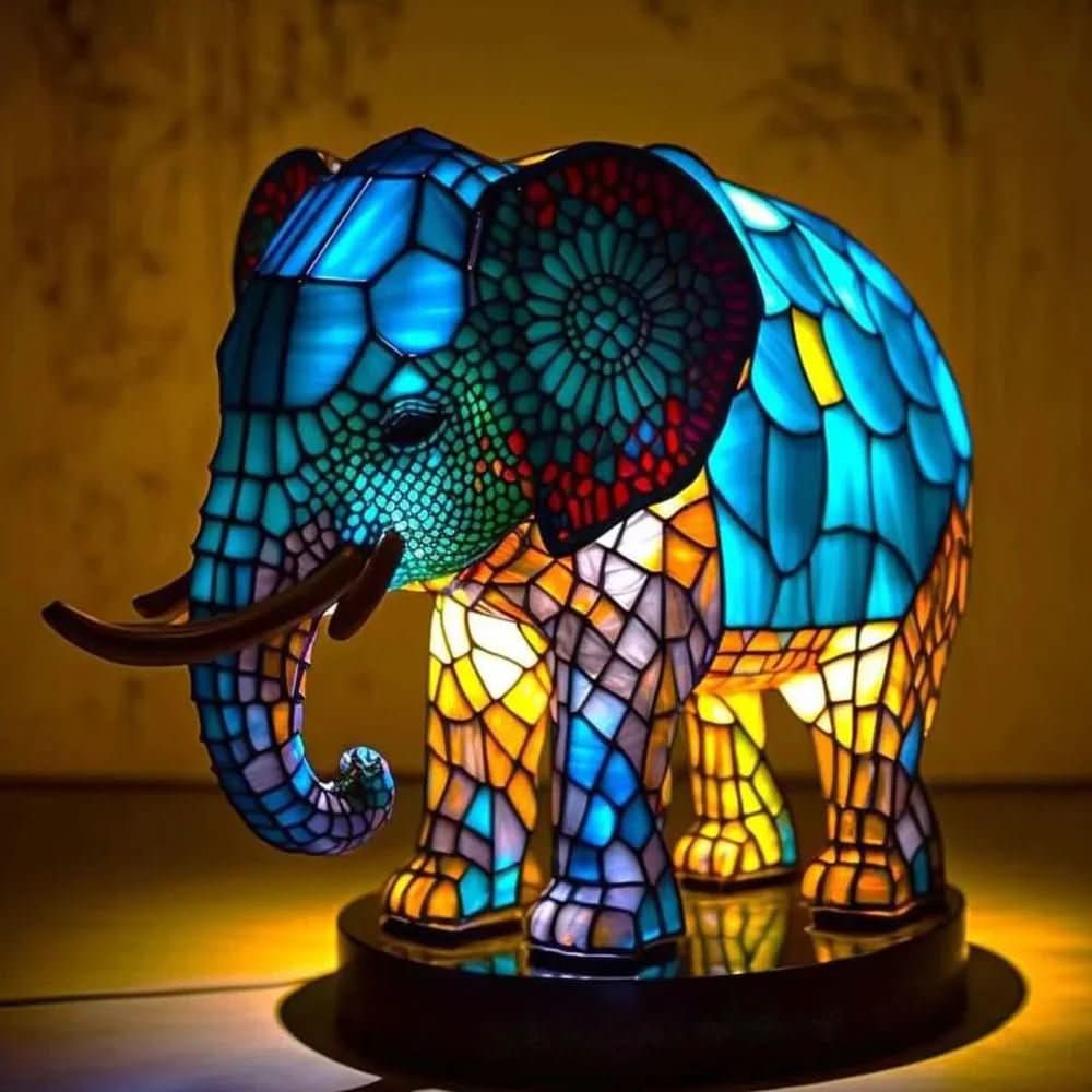 LumaWild Umělecká lampa zvířat pro stylovou domácí atmosféru