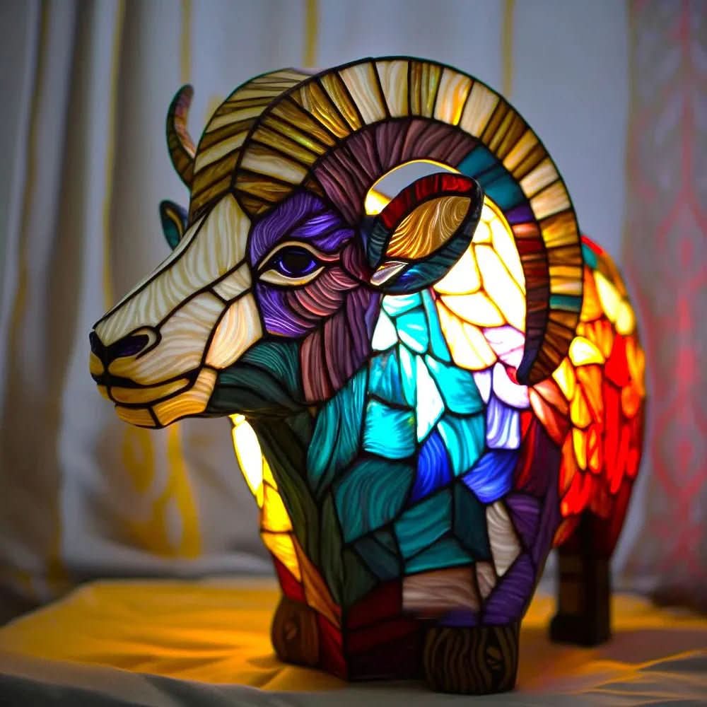 LumaWild Umělecká lampa zvířat pro stylovou domácí atmosféru