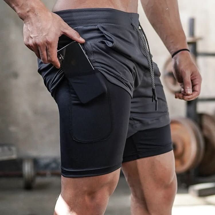 Trailblazer Camo Shorts Sporty camouflage-shorts til mænd