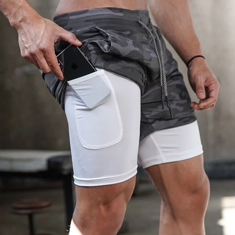 Trailblazer Camo Shorts Sporty camouflage-shorts til mænd
