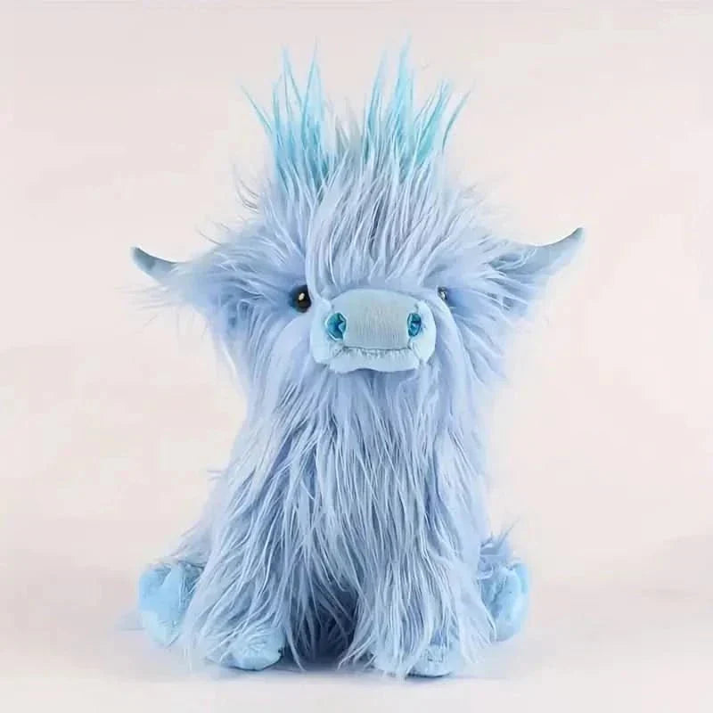 Soft Highland Cow Plush Toy For Cuddle Friends At Home