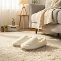 HearthNest Chaussures Femmes Confortables Sans Lacets avec Doublure en Peau de Mouton