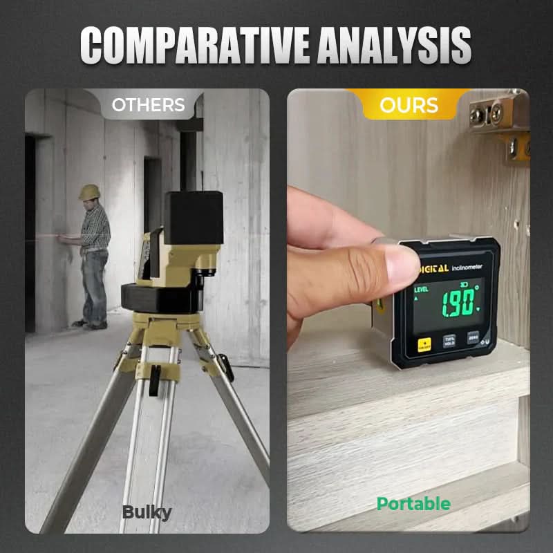 Digitální úhloměr Apex Angle pro 4 strany s magnetickou základnou