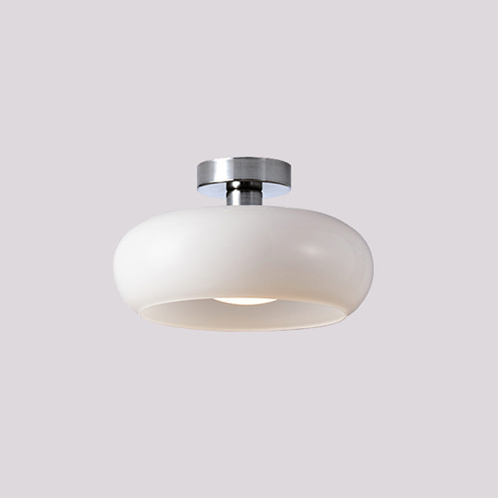 Amber Glass Pendant Light With Brass Frame, Vintage Retro E27 For Dining Or Living Room