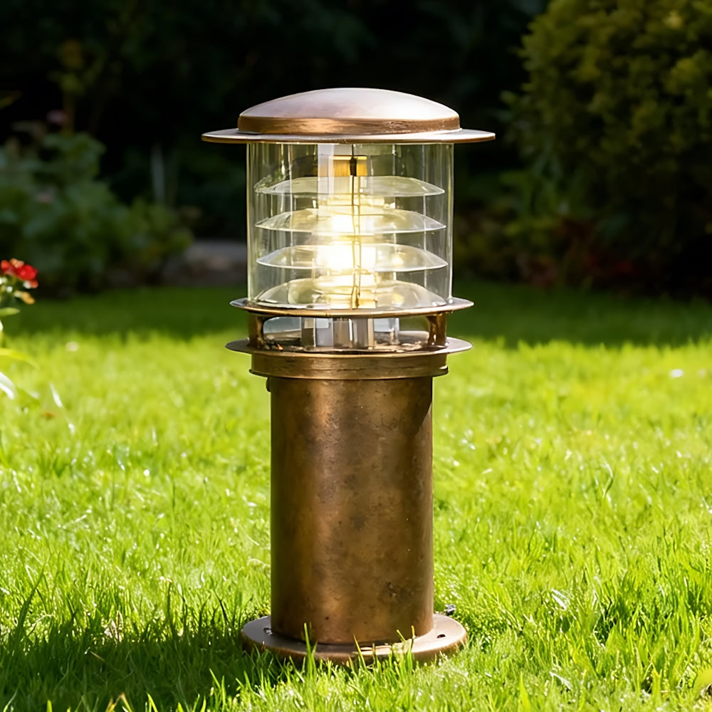 Lâmpada de Jardim Exterior em Alumínio, Luminária de Pé para Caminho com Proteção IP65 para Entrada de Automóveis
