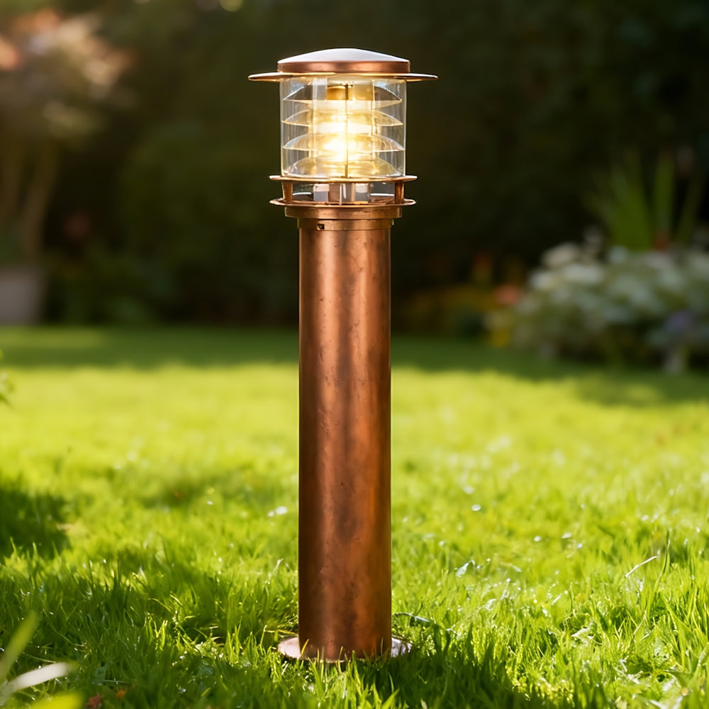 Lâmpada de Jardim Exterior em Alumínio, Luminária de Pé para Caminho com Proteção IP65 para Entrada de Automóveis