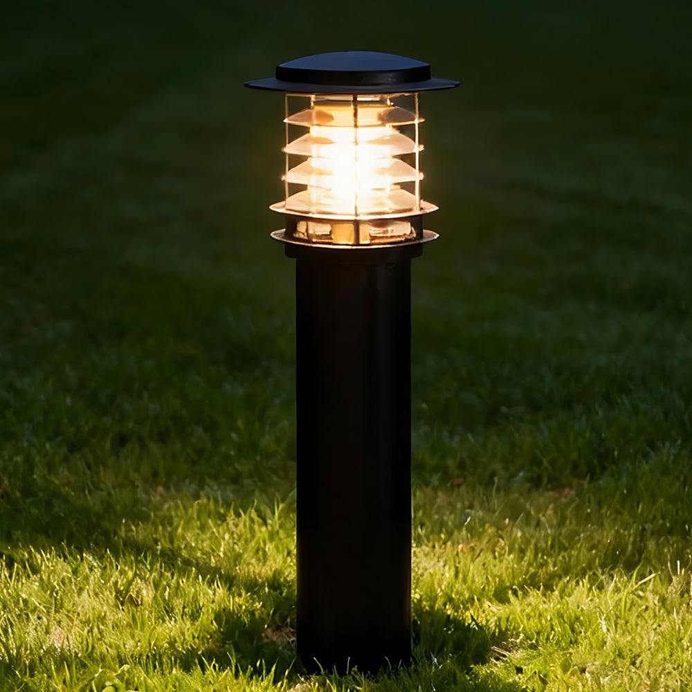 Lâmpada de Jardim Exterior em Alumínio, Luminária de Pé para Caminho com Proteção IP65 para Entrada de Automóveis