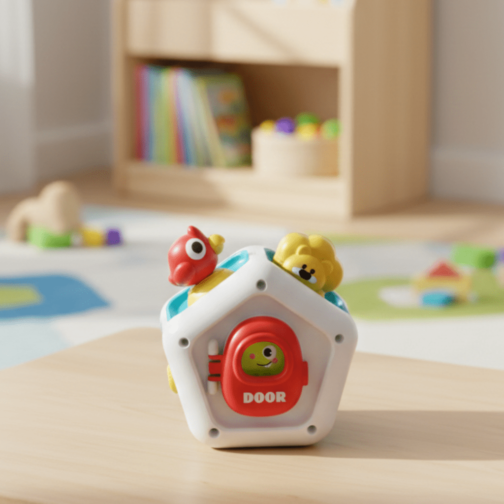 MindVoyage 6-In-1 Activity Board For Cognitive Development And Practical Learning