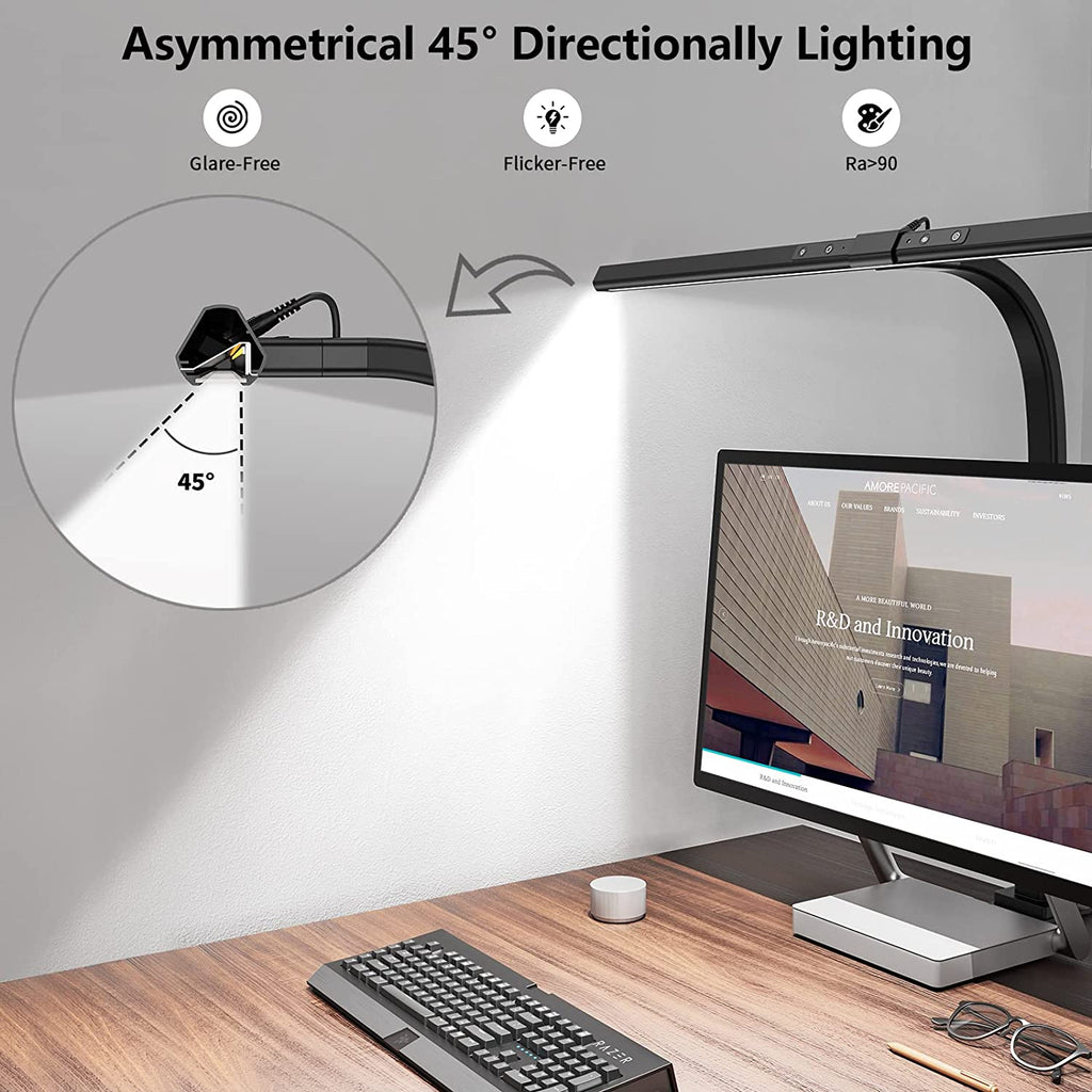 Architect Clamp Desk Lamp Delivers Bright LED Illumination For Your Home Office
