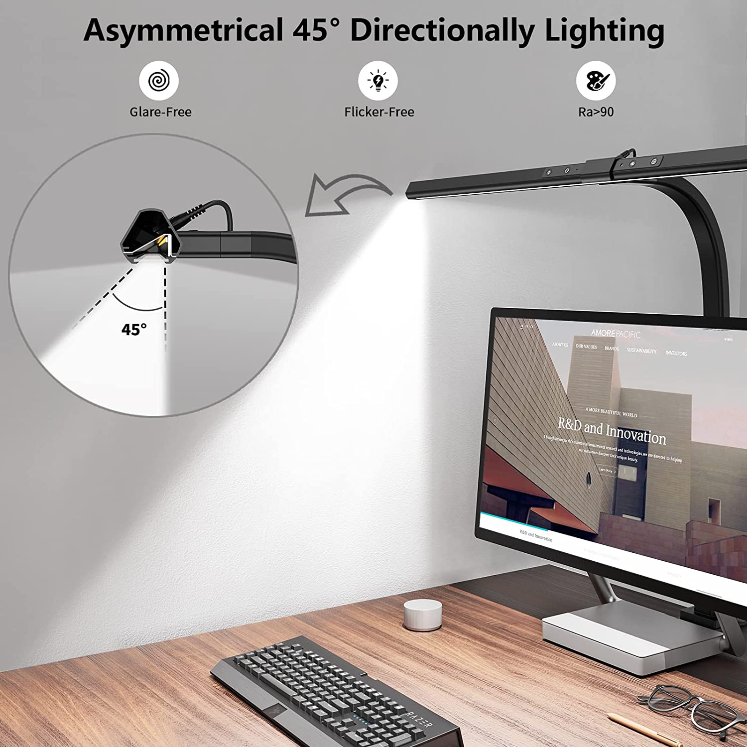 Architect Clamp Desk Lamp Delivers Bright LED Illumination For Your Home Office