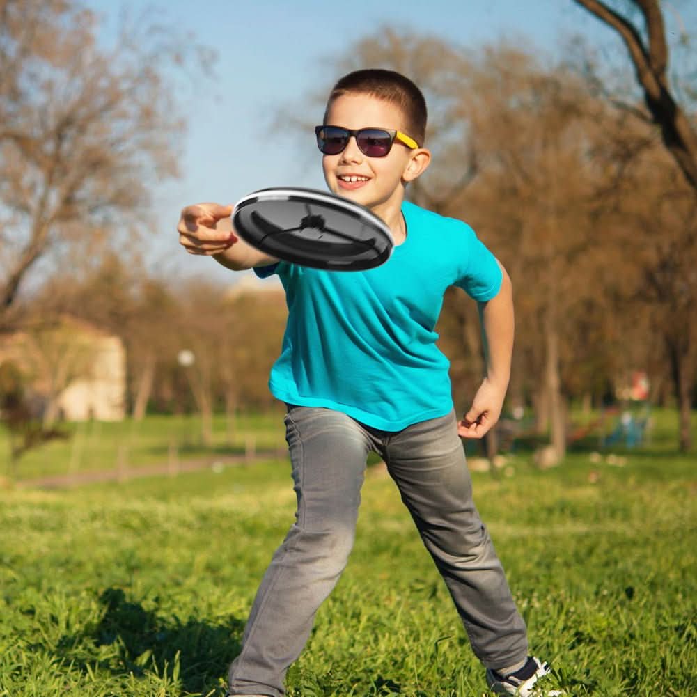 LumaFlight LED Glowing Frisbee For Night Games And Outdoor Fun