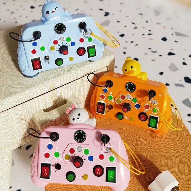 LumaNest Luminous Montessori Sensory Board For Toddlers Aged 2 To 4