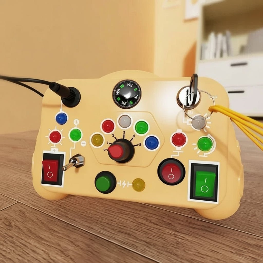 LumaNest Luminous Montessori Sensory Board For Toddlers Aged 2 To 4