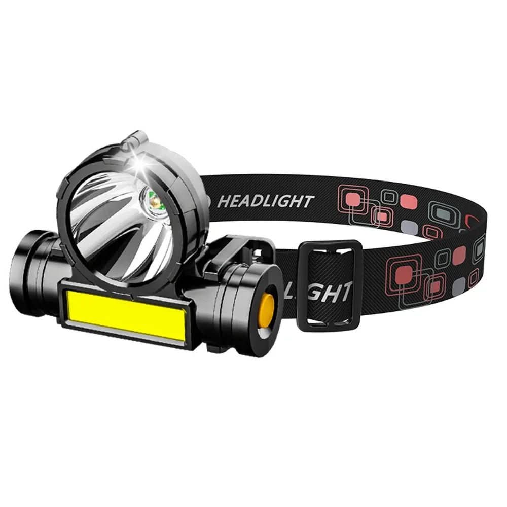 TrailFlex Wearable Flashlight Headlamp for Camping and Hiking