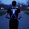 LumaSafe Reflexní LED vesta pro běhání, cyklistiku a chůzi