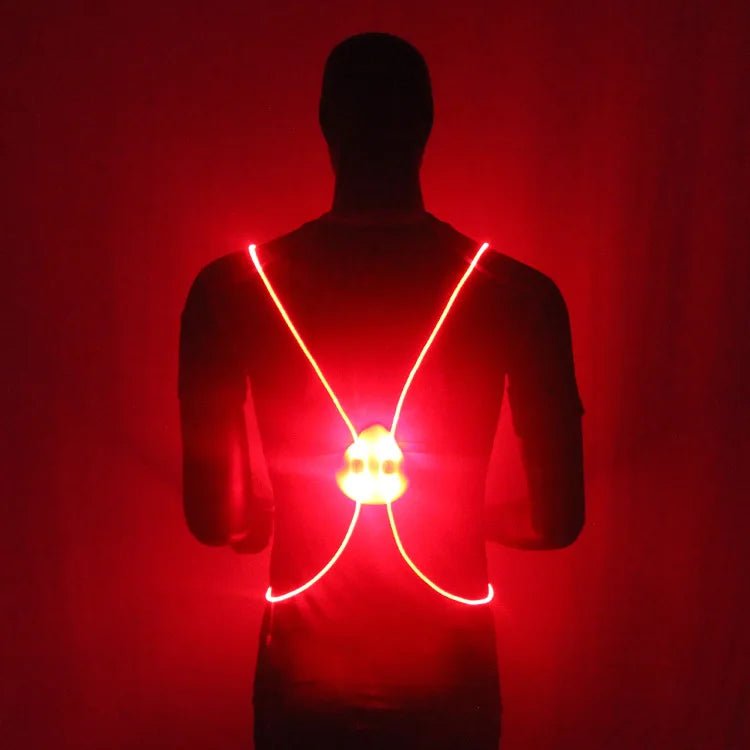 LumaSafe Reflexní LED vesta pro běhání, cyklistiku a chůzi