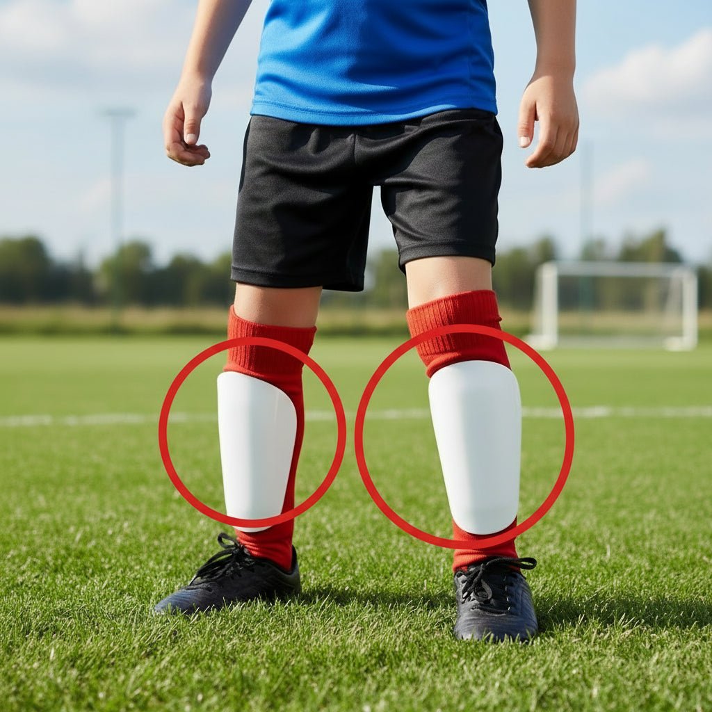 PulseGuard Lightweight Shock Absorbing Shin Guards For Soccer Training