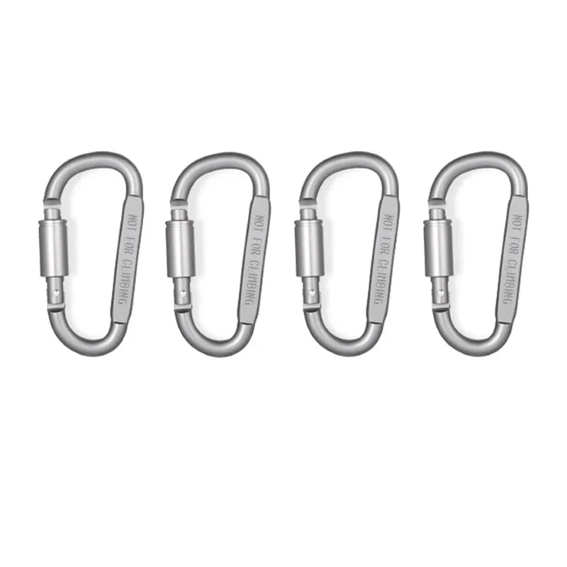 TrailClasp Lockable Aluminum Hook Set for Outdoor and Everyday Use