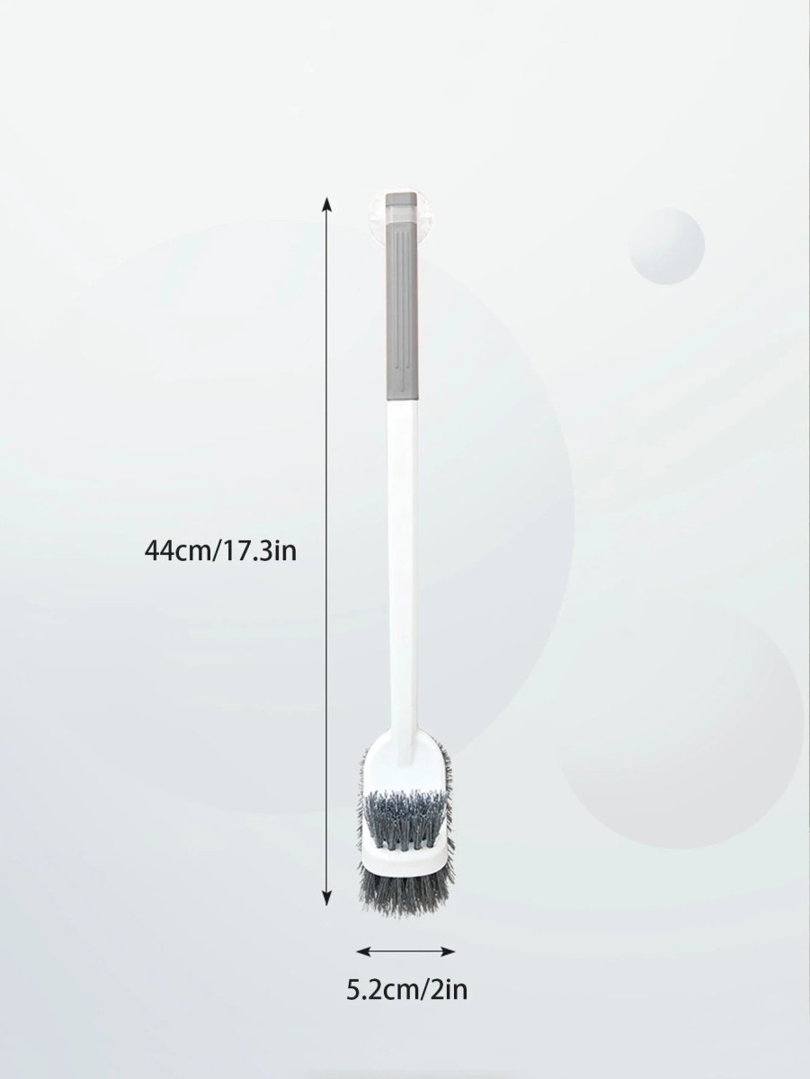 AeroReach Wall-Mounted Double-Sided Toilet Brush For Deep Cleaning
