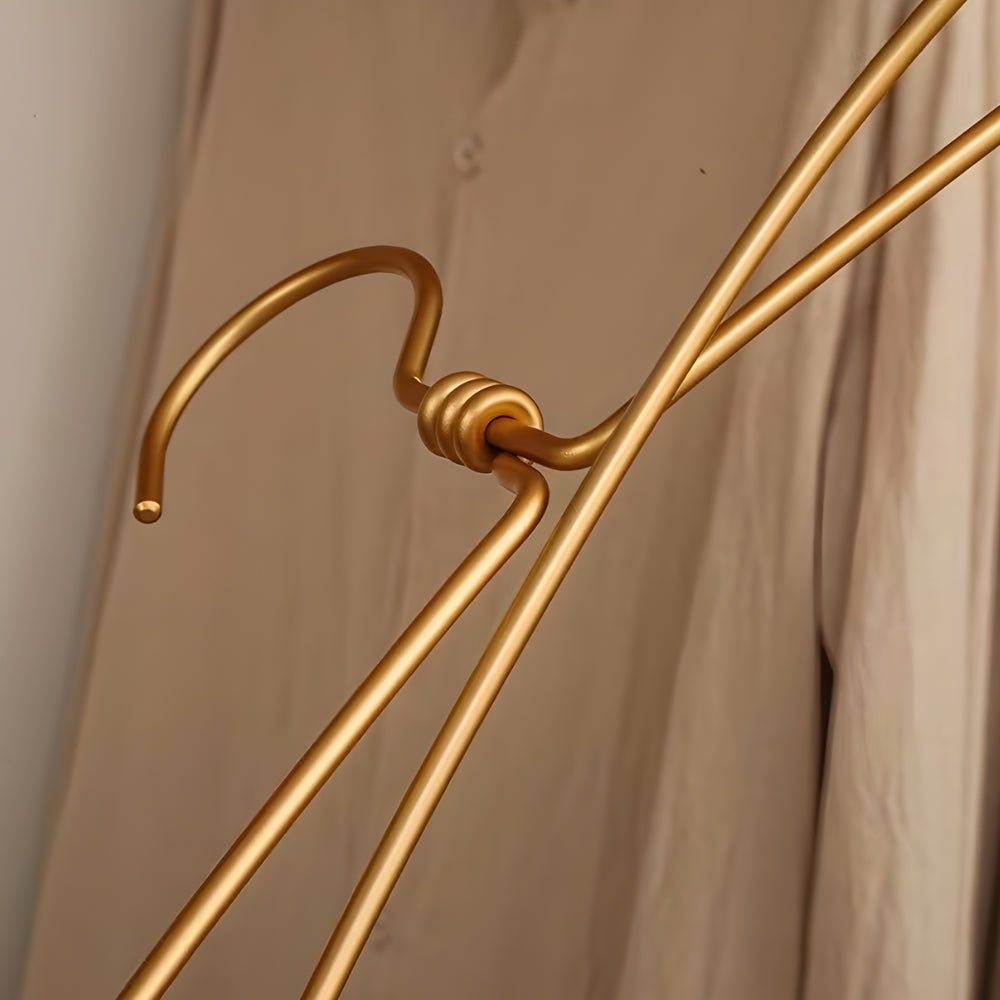 Aeronix Heavy Duty Extra Wide Aluminum Clothes Hanger Set Of Six