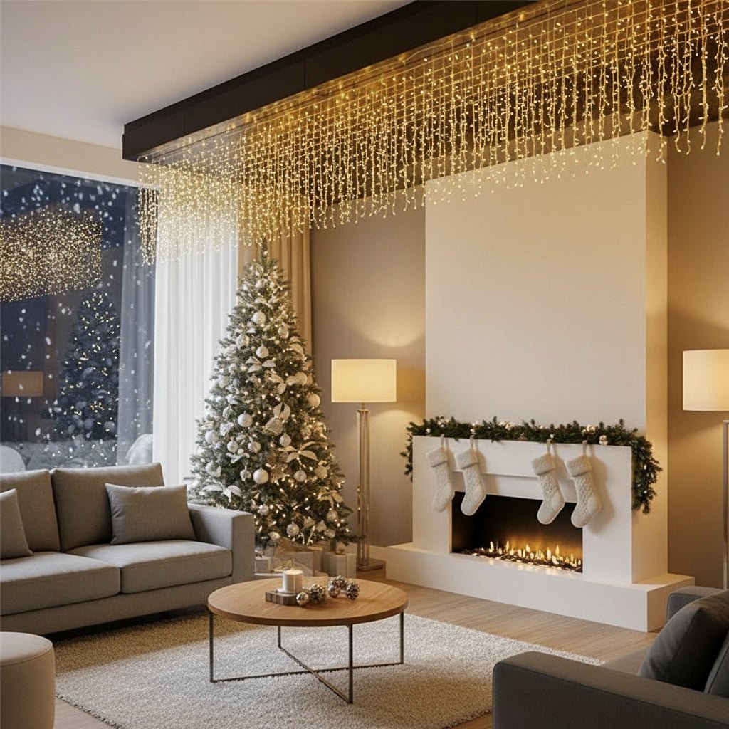 LumaLux 5m LED řetězová světla s osmi režimy pro vnitřní i venkovní použití