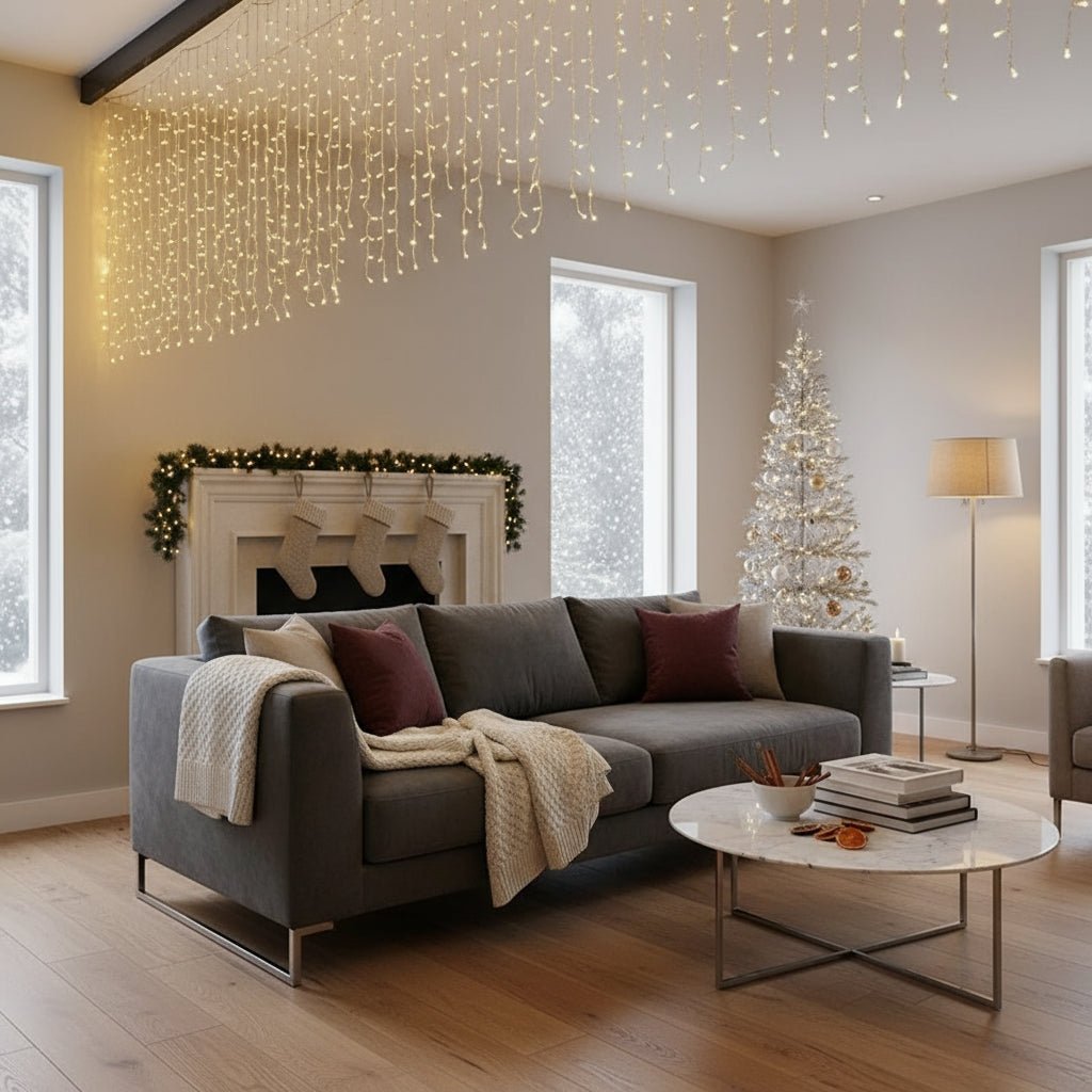 LumaLux 5m LED řetězová světla s osmi režimy pro vnitřní i venkovní použití