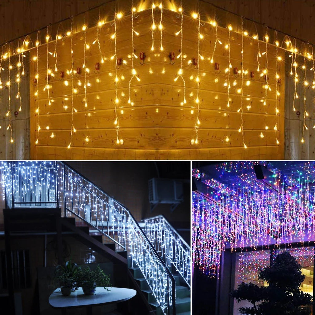 LumaLux 5m LED řetězová světla s osmi režimy pro vnitřní i venkovní použití