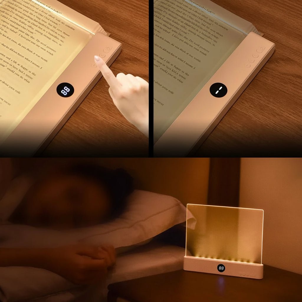 LumaGlow LED Surface Reading Lamp For Eye Friendly Relaxed Reading