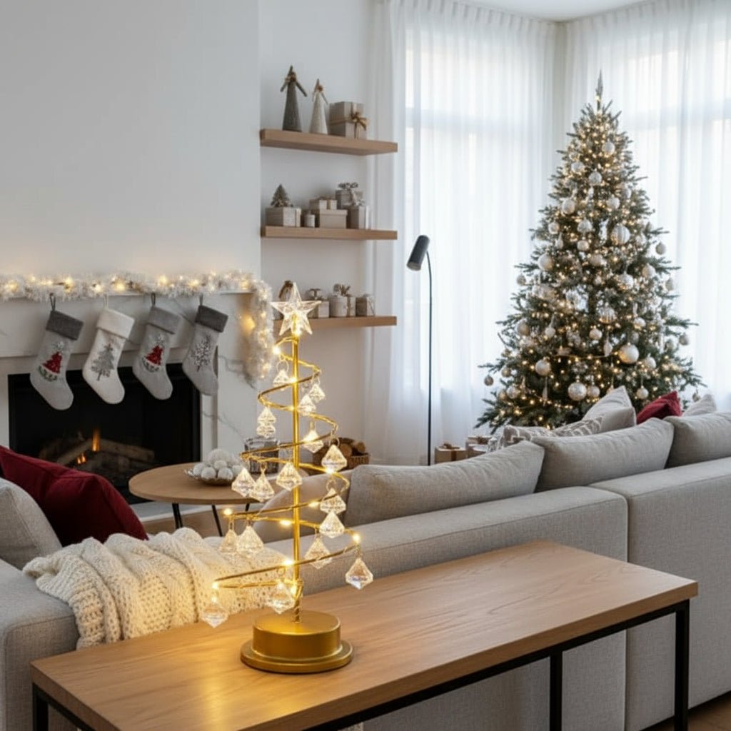 NovaGlow Elegant LED Juletræ med Varmt Lys til Festlig Stemning